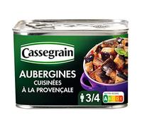 3 piezas *** CASSEGRAIN berenjenas cocidas en Provenza 3/4 porciones 660 g