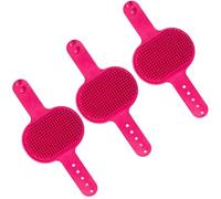 3 Piezas Cat Gat Effuromer, Almohadilla De Correa De Aseo De Silicona Para Gatos Interiores, Rascador De Mascotas De Silicona Ajustable Y Masajeador, Cepillo De Aseo Reutilizable Para Muebles Esquinas