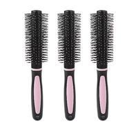 3 piezas cepillo redondo peine rizador antideslizante cepillo para el pelo cepillo para el peinado uso doméstico para cilindro para molde de soplado