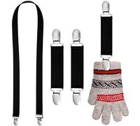 3 Piezas Clips de Sombrero y Guantes Clips Elásticos para Manoplas Resistentes Clips de Guantes para Niño Jugando Nieve