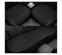 3 Piezas Cojines Asiento Coche Delantero y Trasero para Volvo XC40 Core (2019-2025), Fundas Lino Transpirable Antideslizante Protector Asientos,Black