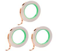 3 Piezas Con Adhesivo, Cinta Adhesiva Conductora, Banda De Papel De Cobre, Cinta Adhesiva Amueblada, Cinta Adhesiva De Alta Temperatura Y Cinta Multifuncional.