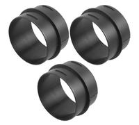 3 Piezas Conector Corto de 75mm de Plástico y Metal Resistente | Reduce Resistencia al Flujo de Aire, para Ventilación de Calefactores Automotrices, Adecuado Reparación en Clima Frío