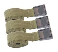 3 Piezas Correa Fija de Carga Hebilla, Cincha Rápida para Mochilas | Nylon y PP, Diseño de Presión Pom, para Montañismo, Tiendas y Esterillas de Yoga