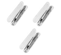 3 Piezas Cuchara De Oreja Kit De Herramientas Para Eliminar La Cera Del Oído Cavador De Orejas Púas De Oreja Espiral