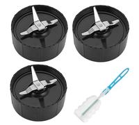 3 Piezas Cuchillas de Repuesto para Magic Bullet Batidora Blender MB1001, Cuchillas Extractora, Pieza de repuesto para Licuadora Exprimidor Magic Bullet 250W