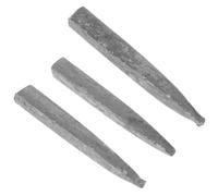 3 Piezas Cuña para Martillo de Hierro, Fijación Cónica | Herramienta Compacta, Superficie Lisa sin Rebabas, para Carpintería y Refuerzo de Mango en Trabajos DIY