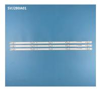3 piezas de 530mm Tira de retroiluminación LED SVJ280A01 REV3 5LED 130402 28C2000B H280B7100C L2830HD 28C2000B M280X13-E1-H C28DC2000 28A3000