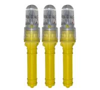 3 piezas de bengalas para barco, kit de seguridad marina, bengalas aprobadas por la Guardia Costera, control inteligente de luz impermeable para emergencias de redes de pesca, boyas o bengalas de