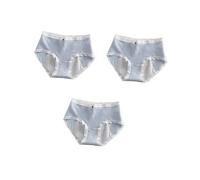 3 Piezas de Bragas Posparto Cómodas Bragas deportivas para La Menstruación Bragas de Algodón para Adolescentes Kit de Inicio para El Primer Ciclo Ropa Interior Transpirable Calzoncillos Estilo Hip