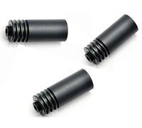 3 piezas de carcasa de módulo láser de metal para diodo TO-18 de 5,6 mm de 18 x 45 mm con lente de enfoque
