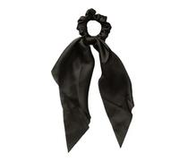 3 piezas de cintas elásticas for el pelo satén largo con nudo liso for mujer, for coletas, bufandas y accesorios for Para cinturón cabello elástico niña rizado fino gr(Color 06)