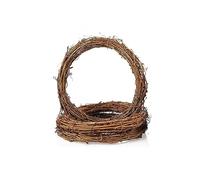 3 piezas de corona de anillo de ratán natural de 19,9 cm corona de rama de vid corona de ratán guirnalda de decoración para manualidades de festivales, manualidades de coronas y decoraciones de boda