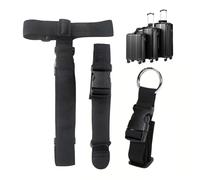 3 Piezas De Correas para Equipaje, Correas Elásticas De Viaje, Accesorios para Maletas, Correas para Equipaje, Hebillas Externas Portátiles, Correas para Paquetes, Conectores para Equipaje.