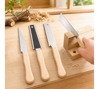 3 piezas de corte empotrado de alta eficiencia para cortar madera, pequeño cortador portátil con dientes finos para bricolaje carpintería y poda de árboles