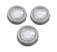 3 Piezas De Cuchillas De Repuesto For Cabezal De Afeitadora, Reemplaza El Cabezal De Afeitado, Compatible Con Philips, Compatible Con Norelco, HQ4 HQ58 HQ56 HQ80