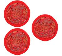 3 piezas de cuenco de meditación, cuenco con sonido de Buda, cojín for cuenco con sonido, cojín for cuenco de canto, almohadilla for cuenco de tela, suministros for cuencos de sonido, tapete de tela t