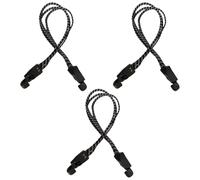 3 piezas de cuerda elástica para motocicleta bicicleta bicicleta correas de fijación de equipaje de bicicleta con gancho de cuerda de equipaje de bicicleta duradera correa elástica