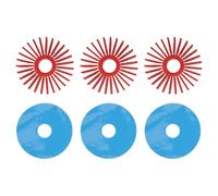 3 Piezas de Disipador de Calor de Aluminio con Pegatinas Térmicas Disipador de Calor del Motor Paso a Paso 36 Mm para el Tiempo de Impresión de la Impresora 3D sin