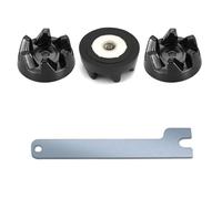 3 piezas de embrague de engranaje acoplador de licuadora para Kitchenaid Wp9704230vp, con herramienta de extracción de llave, piezas de acoplamiento de embrague de goma, accesorios de engranaje de