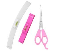 3 Piezas de Herramientas de Corte De Cabello,Kits de Estilo de Recortadora Plantilla De Ayuda De Corte Pony Corte De Pelo Conjunto,Clip De Corte De Pelo,Asistente De Peluquería Avanza