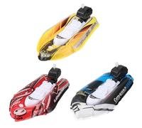 3 Piezas de Juguetes de baño para niños pequeños de 2 a 4 años, Barcos flotantes de Juguete para baño para niños pequeños, Mini Juguetes inflables para Piscinas, Playas y bañeras |.Barcos de Juguete