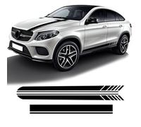 3 Piezas de la Etiqueta Adhesiva de la Falda de la Raya Lateral de la Puerta Edición 1 calcomanía del capó del Coche, para M = ercedes B = ENZ GLE Clase W166 W167 C292 Coupe C167 GLE53 63 AMG