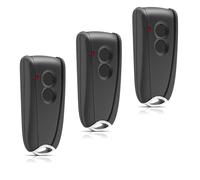 3 piezas de mandos a distancia de repuesto para EcoStar RSC2 433, mando a distancia para abridor de puerta de garaje 433,92 MHz 4 canales compatible con Hormann EcoStar Liftronic 500/700/800