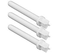3 piezas de Pasador De Carrete para Máquinas pasador de carrete auxiliar, pasador de carrete de plástico blanco para máquinas de coser compatibles con la mayoría de las máquinas de coser