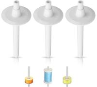 3 Piezas de Pasador de Carrete, Pasador de Carrete de Plástico Universal para el Hogar, Máquina de Coser de Repuesto, Soporte de Carrete de Carrete, Pasador de Carrete Auxiliar para la Mayoría de las