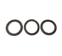 3 Piezas De Pastilla De Guitarra, Cinta Negra Para Pastilla, Adhesivo Fuerte, Cinta De PVC Resistente Al Desgaste, Piezas De Guitarra, Cinta De Pastilla De Papel Texturizado Negro Para Guitarra Eléctr