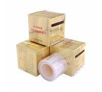 3 piezas de removedor de pestañas de plástico transparente para uso de ojos, película conservante profesional, extensión de pestañas postizas, herramienta de maquillaje permanente, 42 mm x 200 m