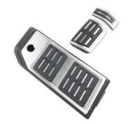 3 Piezas de reposapiés de Coche, Freno, Acelerador, Cubierta Protectora para Pedales, LHD, para VW Touareg 2019, 2020, 2021 y 2022