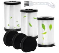 3 piezas de repuesto Filtro HEPA Aspiradora VA20 e para MooSoo D600/D601 para iwoly V600 Kabelgebundener Aspiradora para Ariete Handy Force 2759/2761 Elektrobesen