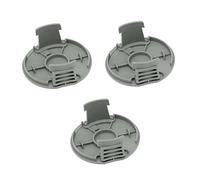 3 piezas de repuesto para cortabordes para Bosch Tapa de bobina para cortabordes EasyGrassCut 18V-230.18V-26.18V-260.23.26 F016F05800 Rasentrimmer Hilos y tapa de bobina