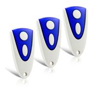 3 piezas de repuesto para mando a distancia Novotron 502, abridor de puerta de garaje 433,92 MHz, 2 canales, mando a distancia compatible con Novoferm 502 MAX43-2, Novotron 512 MIX43-2