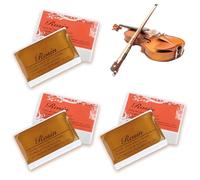 3 Piezas de Resina para Arco de Violín - Colofonia Natural con Estuche para Viola y Violonchelo