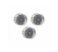 3 Piezas de Soporte de Tallo de Ikebana en Espiral, Rejilla Floral Reutilizable Transparente para Florero, Moldeador de Flores (S)