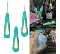 3 piezas de taladro de mano de cono redondo verde para perforar velas, herramientas de mecha para hacer moldes de silicona para hacer velas