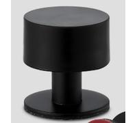 3 Piezas De Tope De Puerta Autoadhesivo, Goma Resistente De Acero Inoxidable, Se Pueden Usar En Paredes Y Pisos, Instalación Sin Perforaciones, Inserto De Amortiguación Silencioso.