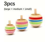 3 piezas de Tótem de madera - Grande, , Pequeño Conjunto para niños, educativo y divertido juguete de escritorio, ideal regalo para jóvenes, juguete educativo | Diseño | Construcción de madera