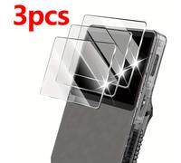 3 piezas de vidrio para consola de juegos R36S, protector de vidrio templado para R36S R36S RGB20S, consola de juegos portátil retro, adicionales