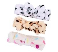 3 Piezas Diadema de Vellón Coral con Lazo Elástico para Mujeres | Agradable para Rutina Facial y Yoga, Fácil de Poner y Quitar, Color Bonito, Ajuste Cómodo