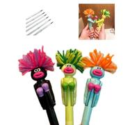 (3 piezas) Divertido bolígrafo de boxeo, bolígrafo de descompresión interactivo, bolígrafo de descompresión, bolígrafo de boxeo interactivo creativo, regalo (6 recargas)