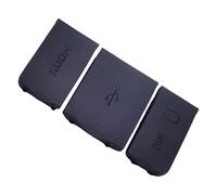 3 piezas DSLR cámara cubierta suciedad USB/micrófono interfaces tapas protectoras para D810 evita daños por agua