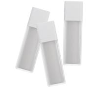 3 Piezas Envase de Loción Bomba sin Aire 50ml As PP Blanco