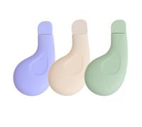 3 Piezas Espátula de Limpieza Facial, Eliminador de Puntos Negros para Nariz y Rostro, Limpieza Profunda de Poros y Acné, Adecuado para Todo Tipo de Piel (Verde, Púrpura, Beis)