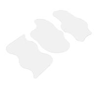 3 Piezas Espejo de Estanque para Pueblo Navideño, Acrílico Plata 1: 12 1: | Bordes de Corte Preciso, Curva Integrada, Reduce Reflejos y Aporta Reflejo Realista en Escenas Invernales