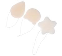 3 Piezas Esponjas De Baño Esponjas Faciales Naturales De Herramienta De Lavado De Cara Esponjas Para Tratamientos Faciales Toallita De Baño La Cara Recién Nacido