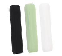3 Piezas Estuche de Silicona para lápices Protector de la Manga del lápiz óptico Caso de Agarre Pencil Case Estuche para lapices Soporte de Agarre ergonómico Agarre de Silicona Housoutil